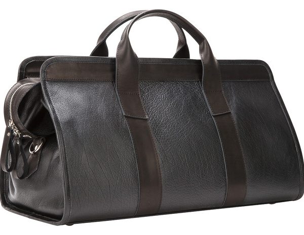 Luxury Moroccan Leather Travel Bag for Business Trips & Outdoor Activities