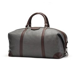 Luxury Moroccan Leather Travel Bag for Business Trips & Outdoor Activities.