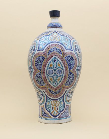 Moroccan Ceramic Vase - Handmade Moorish Design