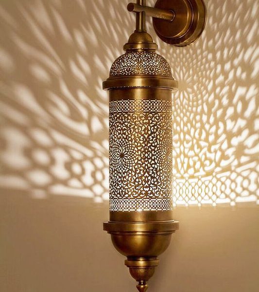 Exquisite Moroccan Silver Wall Lamps | Handmade Vintage Lighting