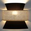 Moroccan Handcrafted Silver Metal Wall Lamp - Vintage Charm & Elegance