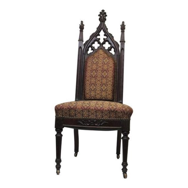 Handcrafted Moroccan Wood Chair with Thonet-Style Design