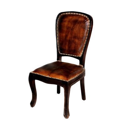 Luxury Moroccan Camel Bone Inlaid Wood Armchair