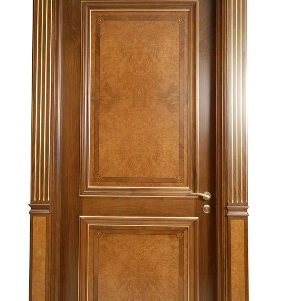 Solid Wood Moroccan Front Door - Durable & Elegant Statement Piece