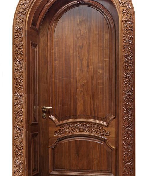 Moroccan Solid Wood Door - Handcrafted Elegance