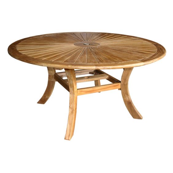 Moroccan Hand-Carved Wood Table with Intricate Arches